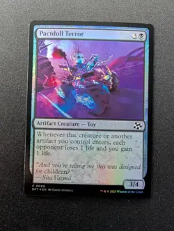 PACTDOLL TERROR FOIL #99 MTG Aetherdrift - Image 1