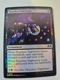 MTG - Hopeless Nightmare FOIL - Wilds of Eldraine - Image 1