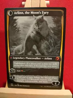 Arlinn, the Pack's Hope (Showcase) - Innistrad Double feature - NM - MTG - Image 2