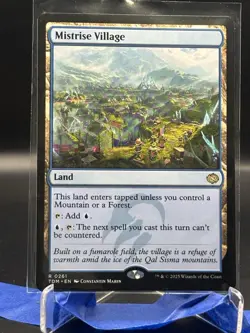 MTG Tarkir Dragonstorm R Mistrise Village #0261 - Image 1