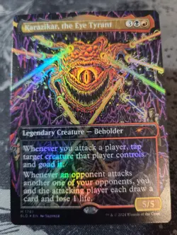 Karazikar, the Eye Tyrant (Rainbow Foil) Secret Lair Drop Foil - Image 1