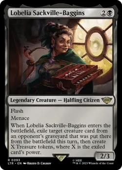 ~1x Lobelia Sackville-Baggins x1 ~NM~ LTR Magic the Gathering MtG~ - Image 1