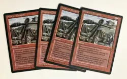 Dwarven Catapult (4) Fallen Empires NM MTG Magic the Gathering - Image 1