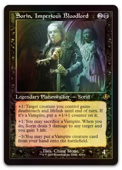 Sorin, Imperious Bloodlord (Retro Frame) #476 (Foil) NM Innistrad Remastered - Image 1