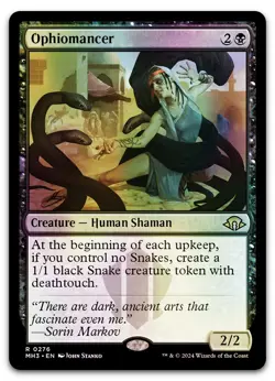 Ophiomancer #276 (Foil) (NM) Modern Horizons 3 MH3 Magic MTG - Image 1
