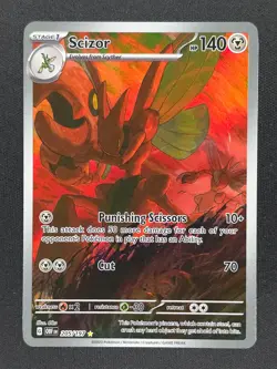 Scizor 205 Pokemon OBF Obsidian Flames 2023 NM 🔥🔥🔥 - Image 1