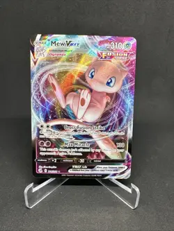 Mew VMAX 114/264 Sword & Shield Fusion Strike Pokemon TCG NM Ultra Rare Holo - Image 1
