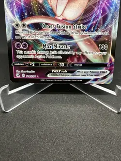 Mew VMAX 114/264 Sword & Shield Fusion Strike Pokemon TCG NM Ultra Rare Holo - Image 4