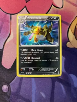 Krookodile - 127/124 - Dragons Exalted - Pokemon - HP - Image 1