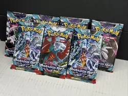Pokemon TCG Scarlet and Violet Paradox Rift Booster Pack LOT Of 7 Sealed NEW 🔥 - Image 3