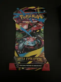 (VERY HEAVY) 33.12g Pokemon TCG Mega Evolution Sleeved Booster Pack (SEALED)✅ - Image 2
