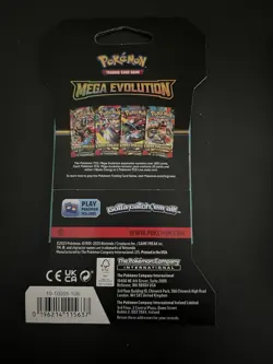 (VERY HEAVY) 33.12g Pokemon TCG Mega Evolution Sleeved Booster Pack (SEALED)✅ - Image 4