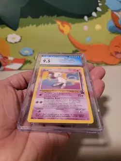 Mew CGC 9.5 (Old Label Now 10) Gem Mint Black Star Promo 8 Pokemon 2000 - Image 5