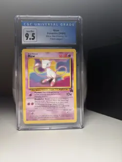 2000 POKEMON LEAGUE BLACK STAR PROMOS #8 MEW CGC 9.5 - Image 1