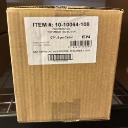 Pokemon Mega Evolution Mega Kangaskhan ex Box Sealed Case - Image 1