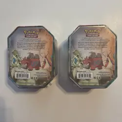 Pokemon TCG Ho-Oh Camerupt and Tyranitar EX Tins Walgreens exclusive NEW IN WRAP - Image 2