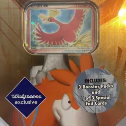 Pokemon TCG Ho-Oh Camerupt and Tyranitar EX Tins Walgreens exclusive NEW IN WRAP - Image 3