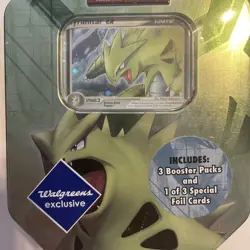 Pokemon TCG Ho-Oh Camerupt and Tyranitar EX Tins Walgreens exclusive NEW IN WRAP - Image 4
