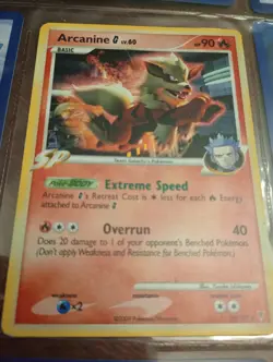 Pokemon TCG Arcanine [G] Supreme Victors 15/147 Deck Exclusive Holo Rare - Image 1
