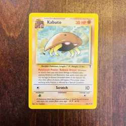 Pokemon TCG Kabuto 2002 Legendary Collection Excellent Condition - Image 1