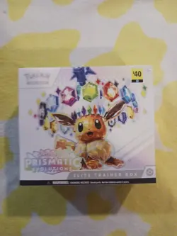 Pokemon TCG Scarlet Violet Prismatic Evolutions Elite Trainer Box ETB New Sealed - Image 1