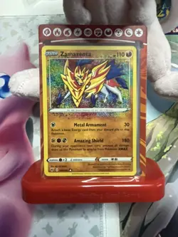 Pokemon TCG Zamazenta 102/185 SWSH04: Vivid Voltage Holo Rare 2020 - Image 1
