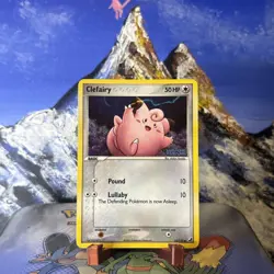 Clefairy - 53 Pokemon Unseen Forces - Reverse Holo / Stamped NM ✨ - Image 1