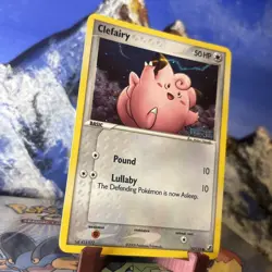 Clefairy - 53 Pokemon Unseen Forces - Reverse Holo / Stamped NM ✨ - Image 3