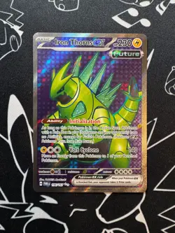 Iron Thorns EX 196/167 Pokemon TCG Twilight Masquerade Ultra Rare English - Image 1
