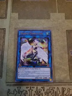 YUGIOH HARPIE CONDUCTOR LART-EN026 ULTRA LIMITED ED NM - Image 1