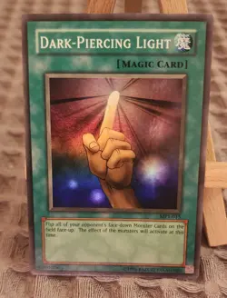 Dark-Piercing Light | MP1-015 McDonald's Promo | Limited Ed Yugioh Super Rare LP - Image 1