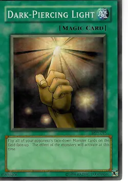 Dark-Piercing Light | MP1-015 McDonald's Promo | Limited Ed Yugioh Super Rare LP - Image 3