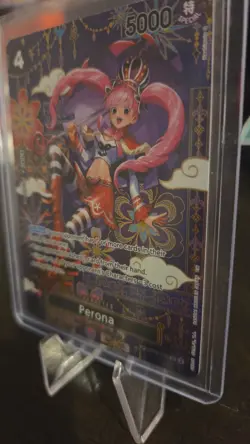 Perona OP06-093 OP14 SP English Alternate Art The Azure Sea's Seven One Piece - Image 4