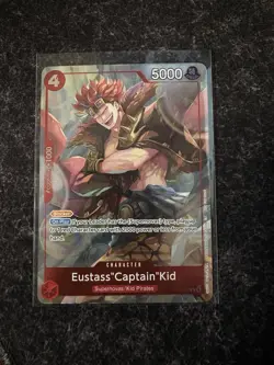 Eustass "Captain" Kid OP14-014 R The Azure Sea's Seven One Piece Dash Pack Promo - Image 1