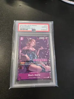 Black Maria - ST04-011 - PSA 10 - Winner Promo - Promo - One Piece - 61845 - Image 1