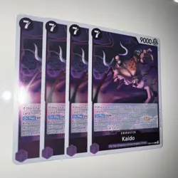 One Piece TCG EB04-030 Kaido X4 Playset Card Game CCG English - Image 2