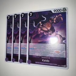 One Piece TCG EB04-030 Kaido X4 Playset Card Game CCG English - Image 3