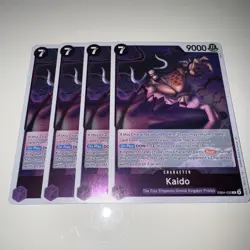 One Piece TCG EB04-030 Kaido X4 Playset Card Game CCG English - Image 4
