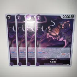 One Piece TCG EB04-030 Kaido X4 Playset Card Game CCG English - Image 5