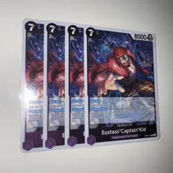 One Piece TCG EB04-039 Eustass “Captain” Kid X4 Playset Card Game CCG English - Image 2