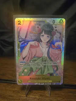 Kouzuki Hiyori English SR OP06-106 One Piece Card Game NM - Image 1
