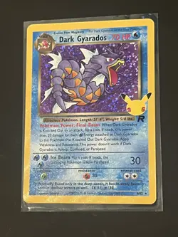 Dark Gyarados - 8/82 - Pokemon Celebrations Classic Collection Holo Rare Card NM - Image 1