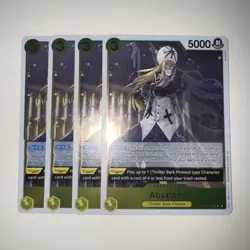 One Piece TCG OP14-100 Absalom X4 Playset Card Game CCG English - Image 1