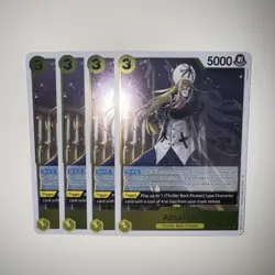 One Piece TCG OP14-100 Absalom X4 Playset Card Game CCG English - Image 5