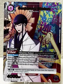Senjumaru Shutara EX07BT/BLC-2-057 R ☆Parallel BLEACH Union Arena Card - Image 1