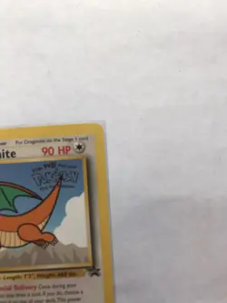 LP Pokemon DRAGONITE Card BLACK STAR PROMO Set #5 Movie Release WB Stamped WOTC - Image 3