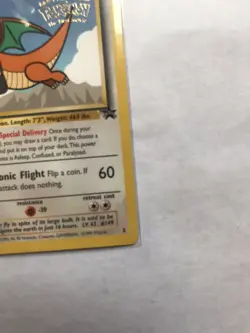 LP Pokemon DRAGONITE Card BLACK STAR PROMO Set #5 Movie Release WB Stamped WOTC - Image 5