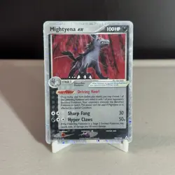Mightyena EX Holon Phantoms Holo Card 101/110 Pokemon TCG - Image 1