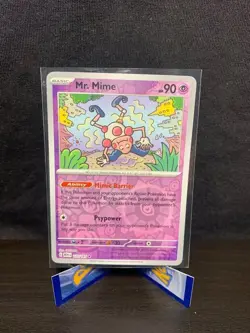 Mr. Mime 122/165 Reverse Holo - S&V 151 Pokemon Card - NM/Mint - Image 1