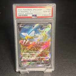 Beedrill V 069/067 Space Juggler Japanese Pokemon Card PSA 10 - Image 1